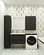 Style Line Мебель для ванной Бергамо Мини 80 подвесная черная Люкс антискрейтч Plus – фотография-21